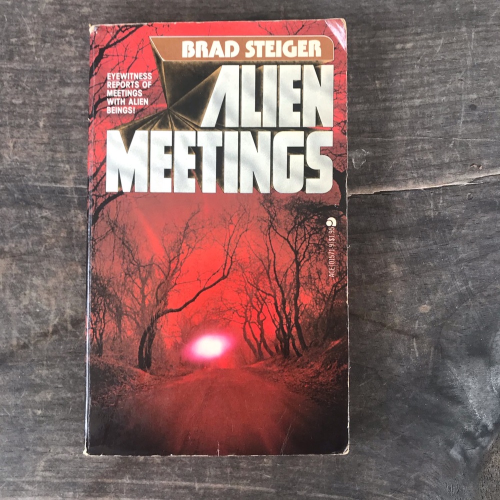 Alien Meetings by Brad Steiger Vintage Paperback